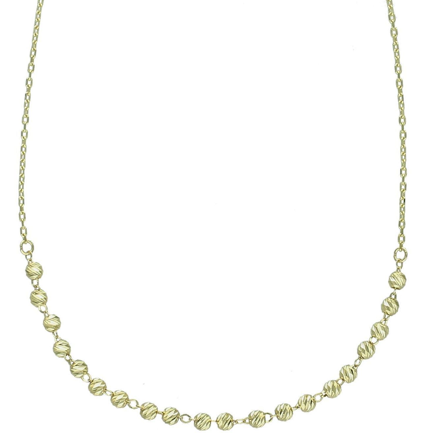 Złoty naszyjnik damski 375 celebrytka z kuleczkami NA 3431 375 (3).jpg